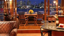 Yacht KAYANA -  Salon bar looking aft